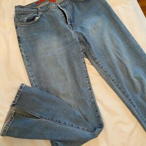 Vintage Mid Rise Blue Denim Jeans